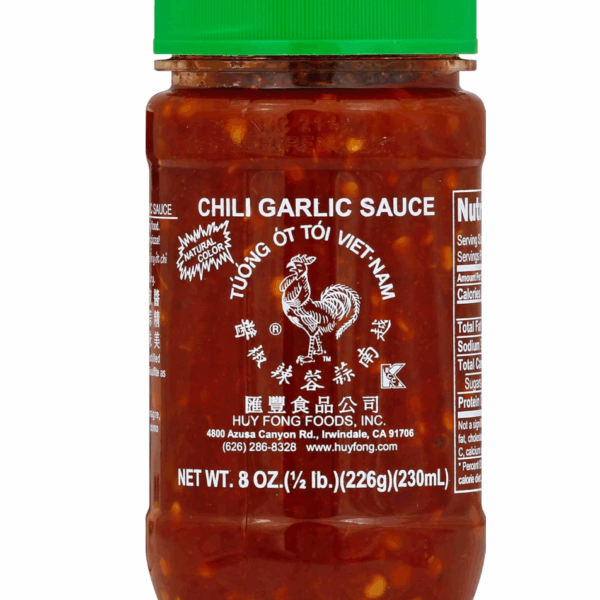 CHILLI GARLIC SAUCE (HUY FONG) 226G