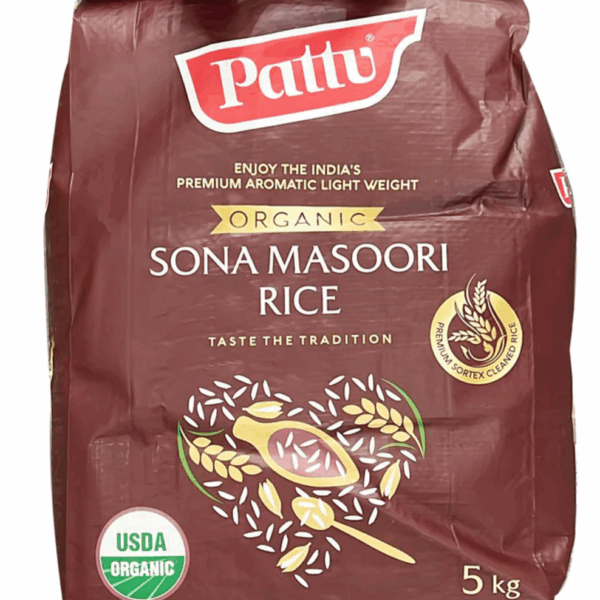 Sona Masoori Organic - Pattu 5kg