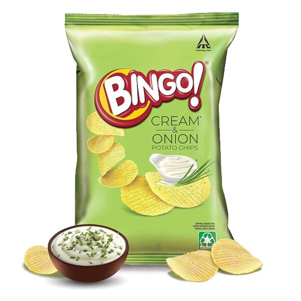 SF BINGO CREAM AND ONION CHIPS