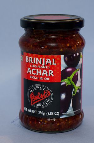 Bolst Brinjal pickle  (Egg Plant) Pickle in oil 280g