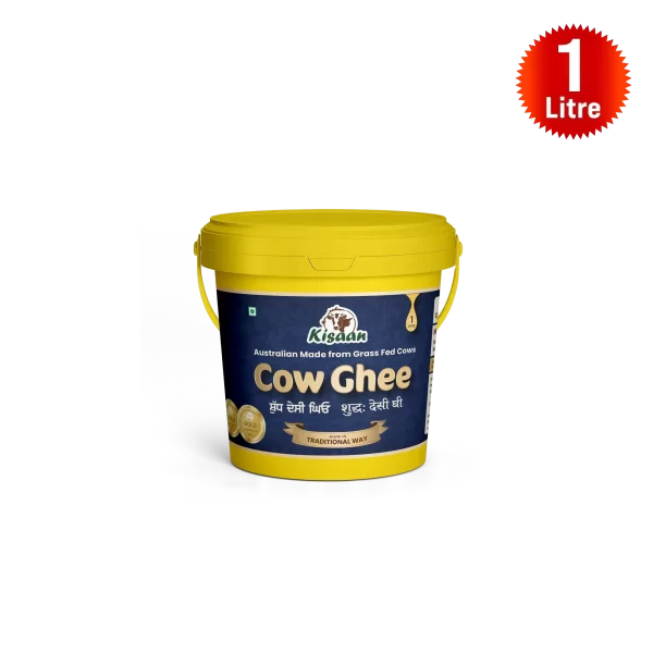 Pure Australian Cow Desi Ghee - 1L Bucket kisaan