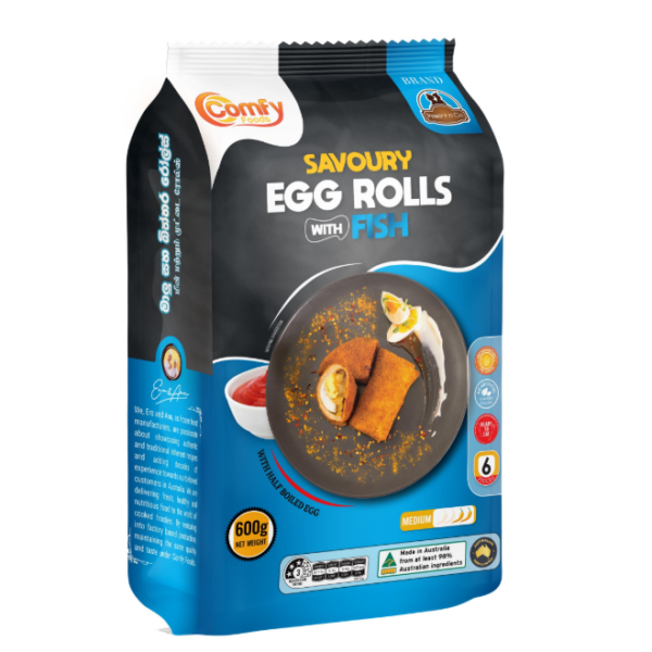 Egg Rolls with fish 6pk comfy food