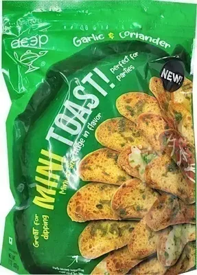 Deep Mini Toast (Garlic & Coriander)