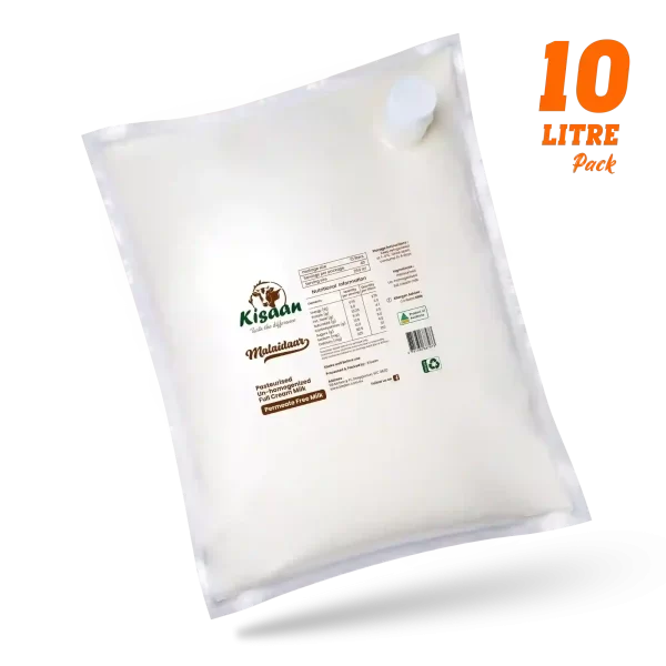 kisaan Un-homogenized Full Cream Milk - 10L