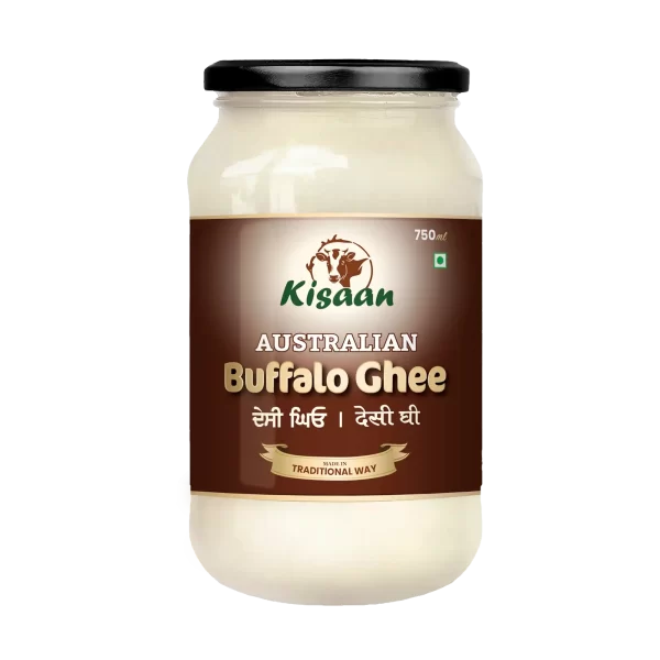 Pure Australian Buffalo Desi Ghee - 750ml Kisaan
