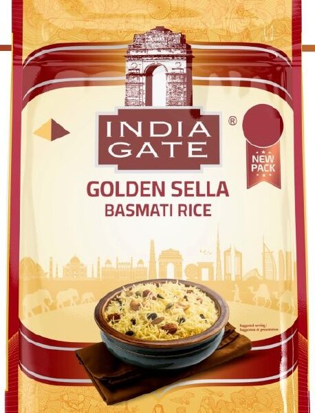 India Gate Golden Sella Rice 1Kg