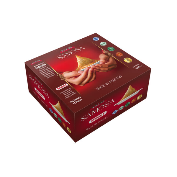 KHAN’S Punjabi Samosa Ovenable 75g x12p