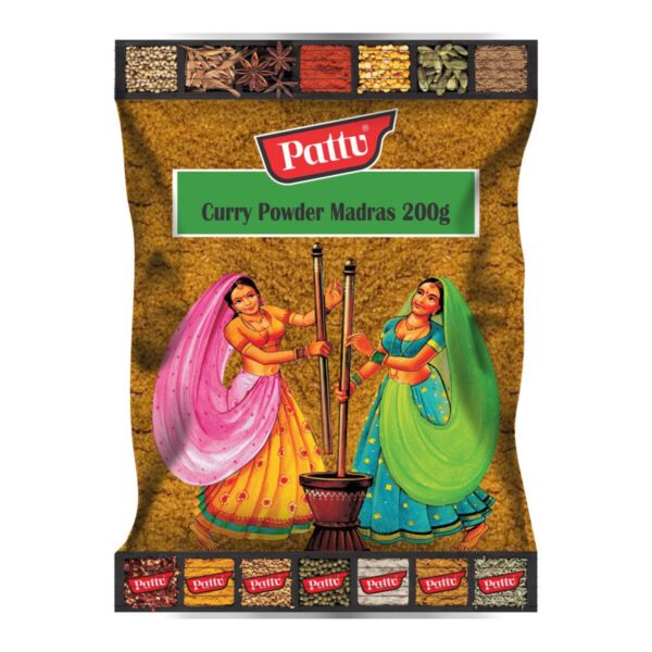 Madras Curry powder Hot  250g pattu
