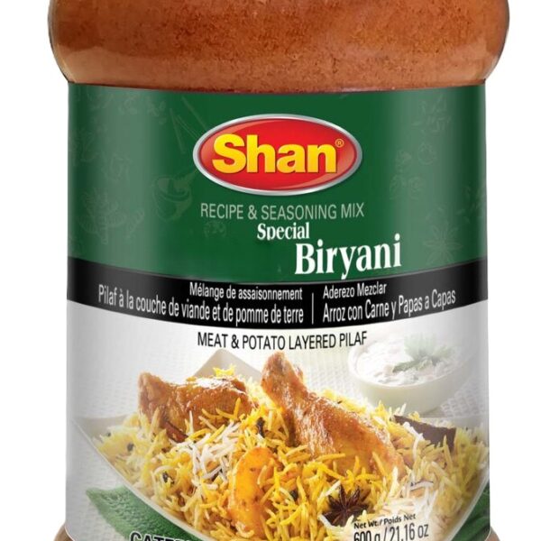Biryani 600g pet jar Shan