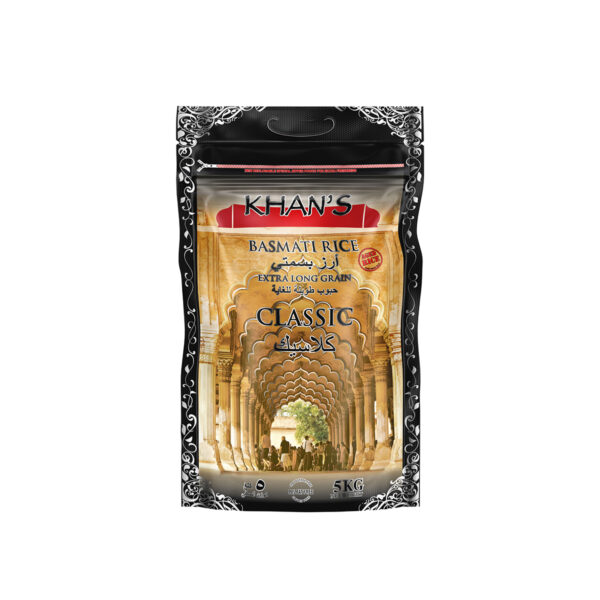 KHAN's Classic Rice Basmati (Indian) 5Kg