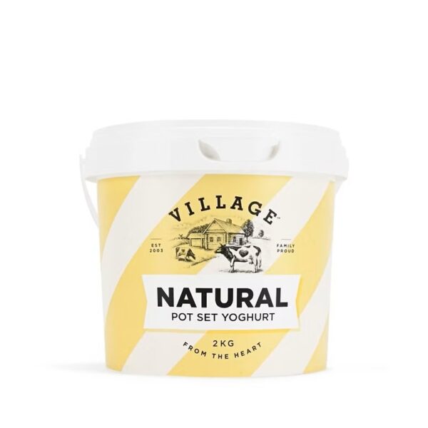 NATURAL YOGHURT 2KG VILLAGE