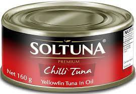 Soltuna Premium Chilli Chunk YF in Soy Oil 160g