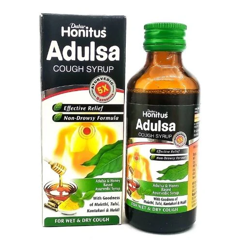 Honitus Adulsa (Cough Syrup) 100ml - Dabur