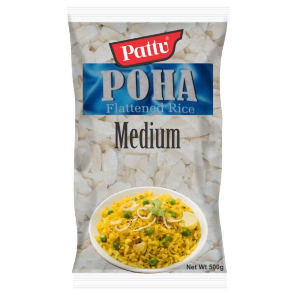 Poha Medium 500g  Pattu