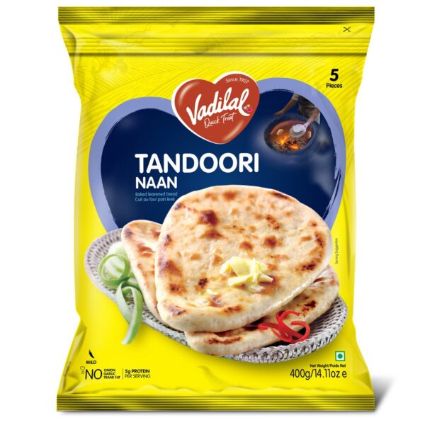 Plain Tandoori Naan Bulk  Vadilal
