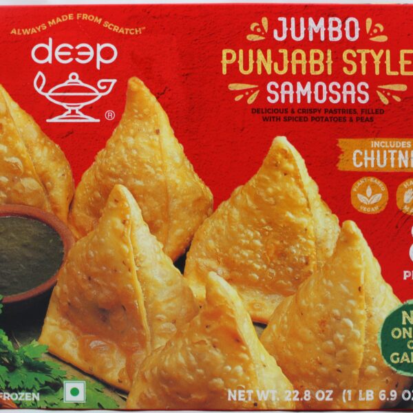 jumbo Punjabi Style Samosa 648g deep
