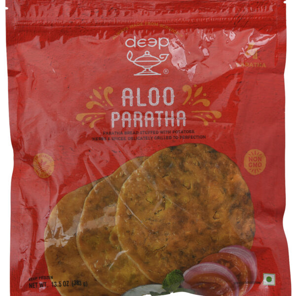 Aloo Paratha 4pc Deep