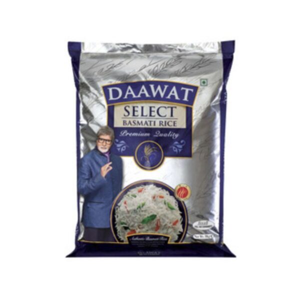 Select Basmati Rice 5kg  Daawat