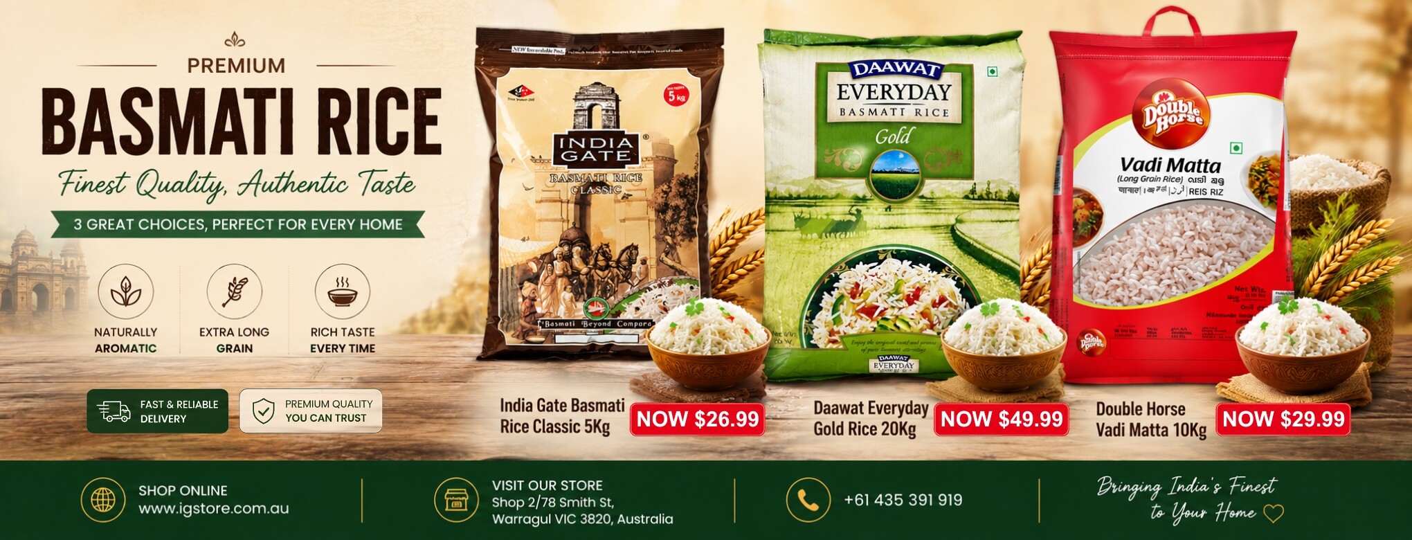 premium basmati rice