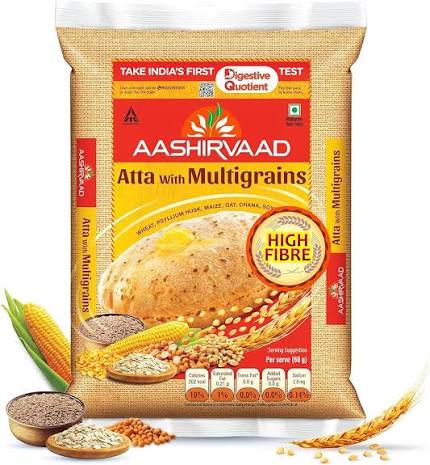 Aashirvaad Atta with Multigrains 5Kg