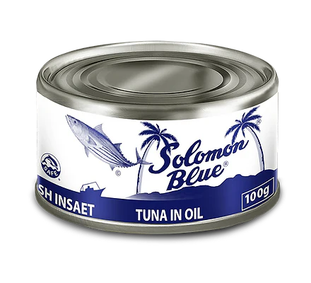 Solomon Blue Original Red Flakes Tuna in Oil 100g