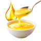 Glossy_Golden_Syrup_Spoon_and_Bowl-removebg-preview